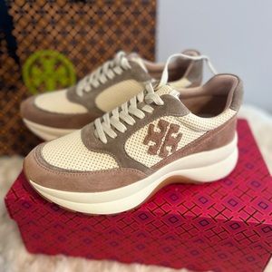 Brand new Tory Burch Sneaker. Comes with a shopping bag and a box